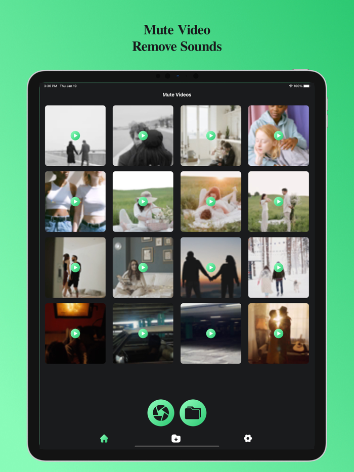 Mute Video Remove Sounds