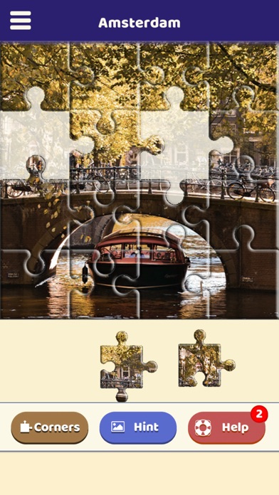 Screenshot #2 pour Amsterdam Sightseeing Puzzle