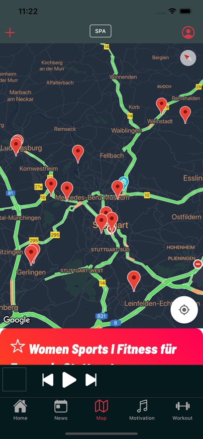 Gym Guide & Fitness Map