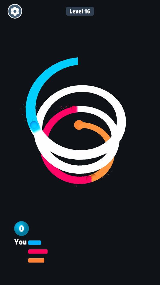 #5. Colored Lines: Path Puzzle (iOS) 来自: omer cetin