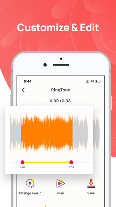 Ringtone Maker - Cut, Designer screenshot 2