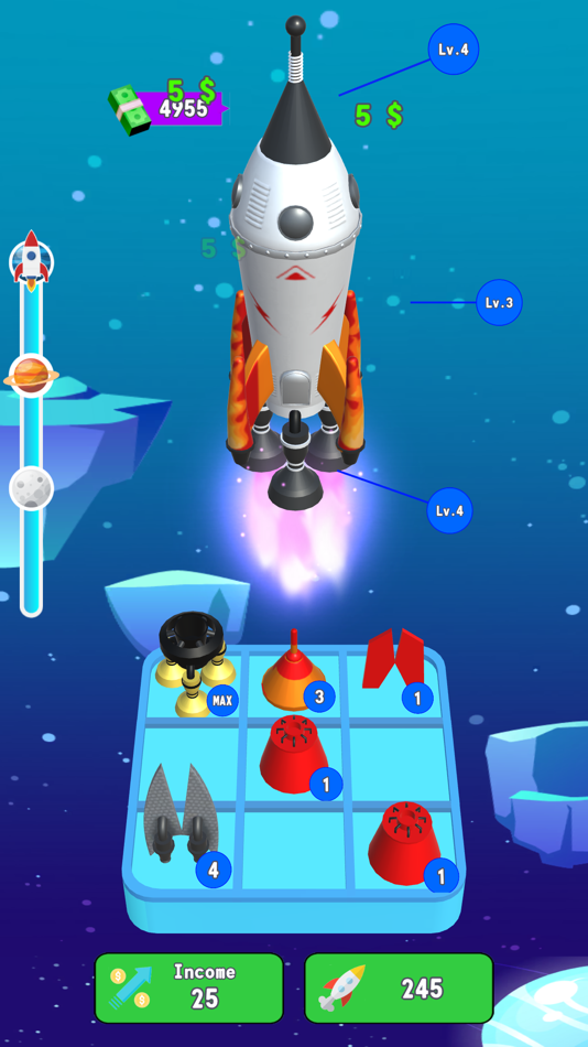 #1. Rockets Up! (iOS) By: Melih Kavla