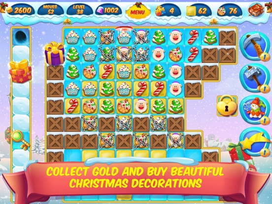 Screenshot #5 pour Santa's Holiday Match-3