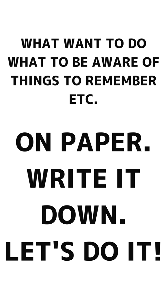 #3. Print your goals on paper (iOS) 由: ryo muranaka