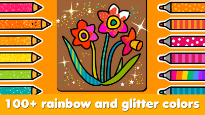 Coloring Garden Whiteboard Pad Screenshot