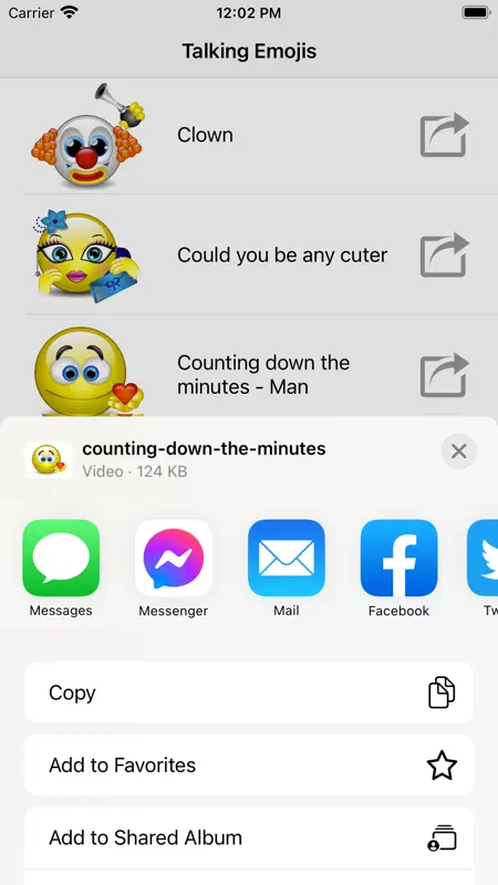 Talking Emoji Pro for Texting screenshot 3 of 5
