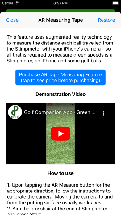 Golf Companion Screenshot