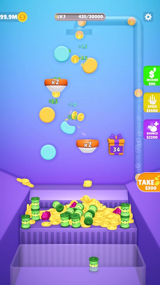 #3. Coin Fever (iOS) 由: CHEF GAME STUDIO YAZILIM TEKNOLOJILERI LIMITED SIRKETI