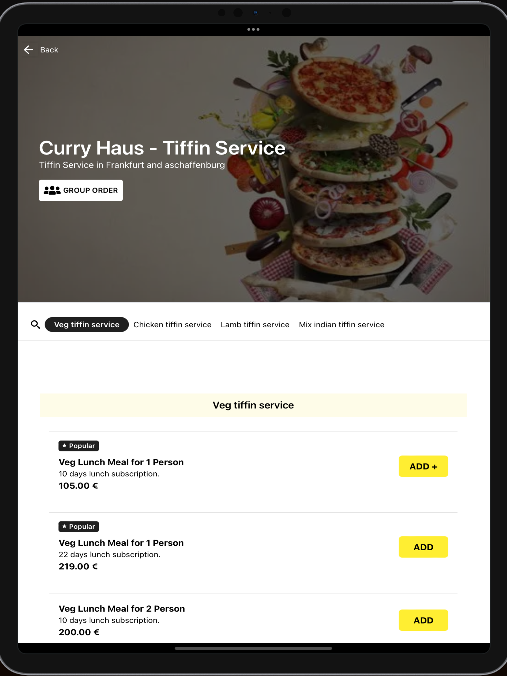 Curry Haus - Tiffin Service screenshot 9