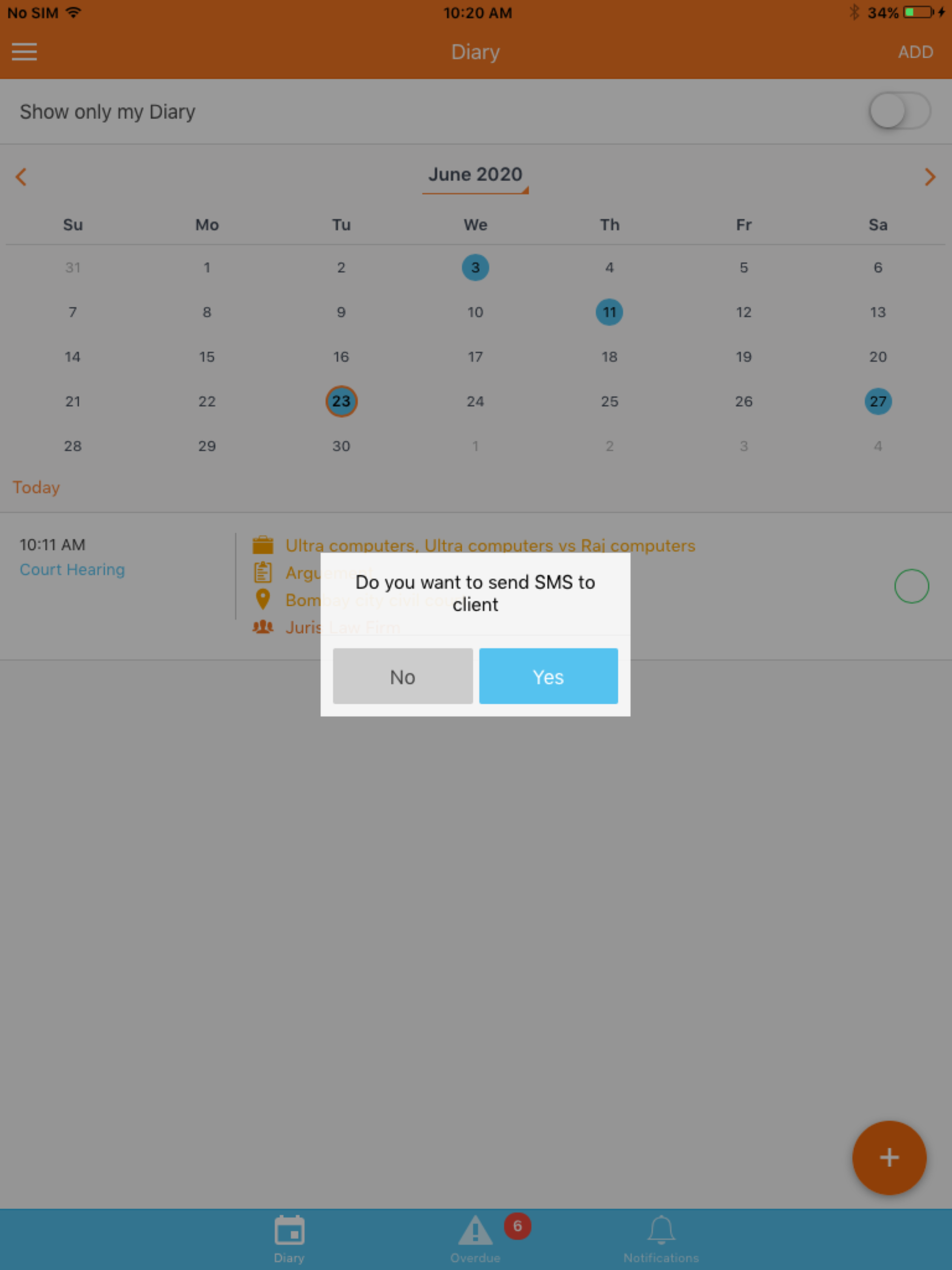 Case Diary by LawTarazoo screenshot 6