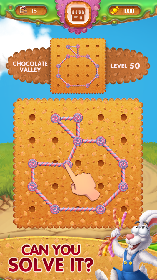#3. Toffee : Line Puzzle (iOS) 由: URMOBI LTD