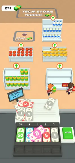 Game screenshot Cashier Idle apk