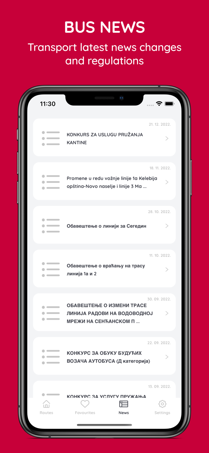 Public Transport Subotica