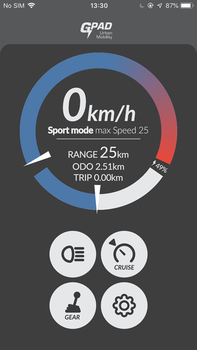 Screenshot #1 pour GPad Mobility