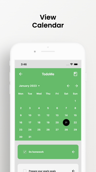 TodoMe - Track Your Todo List Screenshot