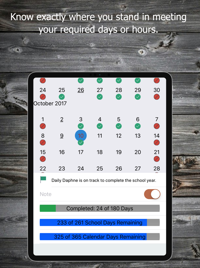 Homeschool Attendance