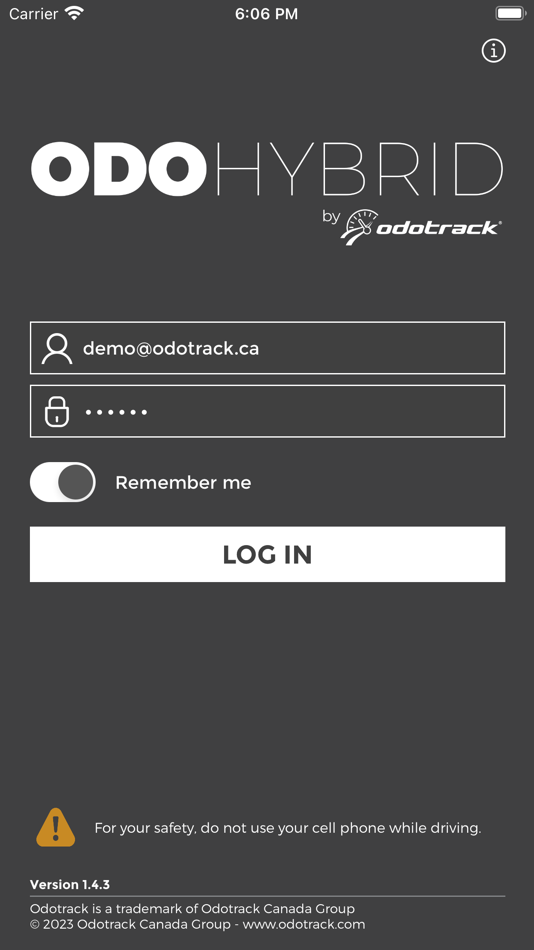 #1. ODOhybrid (iOS) 由: Odotrack Group Inc.