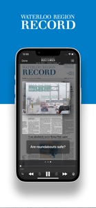 Waterloo Region Record epaper screenshot #4 for iPhone