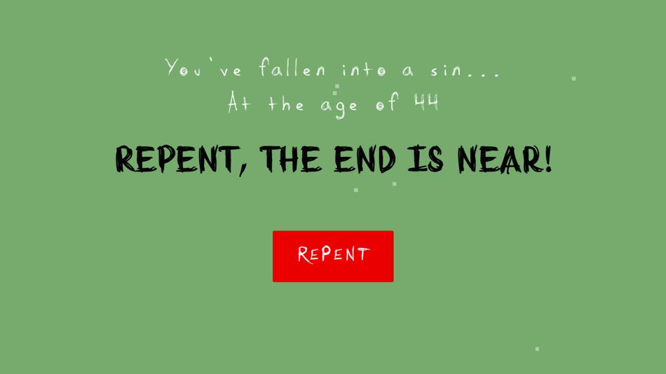 #4. The End Is Near: 2023 Game Jam (iOS) 由: Dmytro Plekhotkin