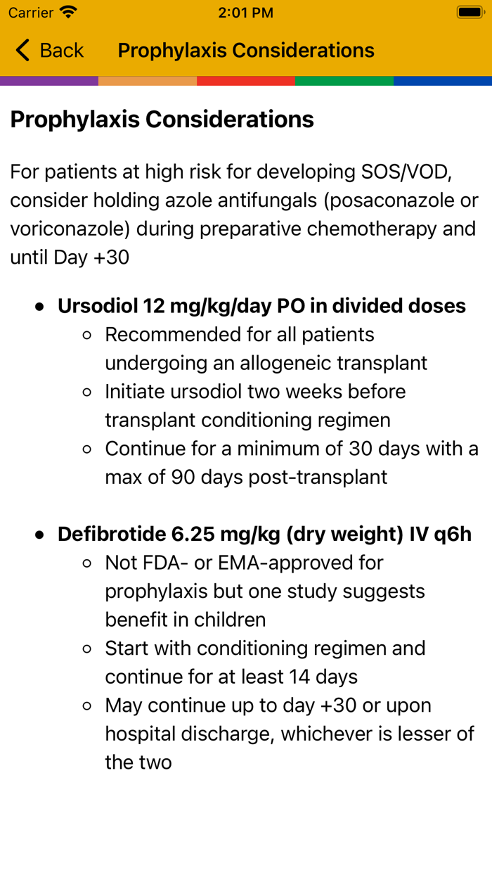 SOS-VOD Diagnosis and Grading