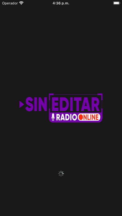 Sin Editar Radio Screenshot