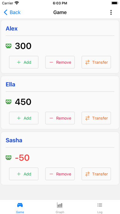 Game Money Screenshot