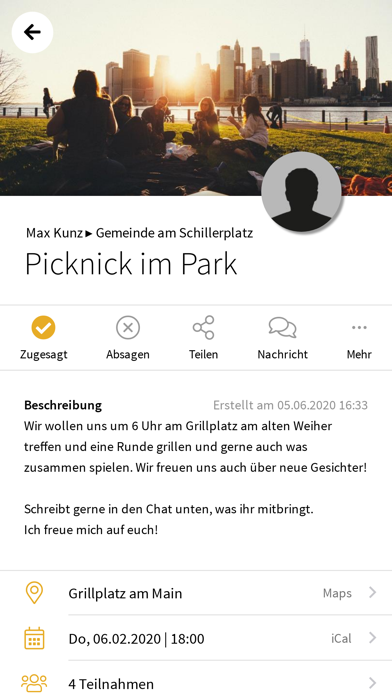 Gemeinde am Schillerplatz Screenshot