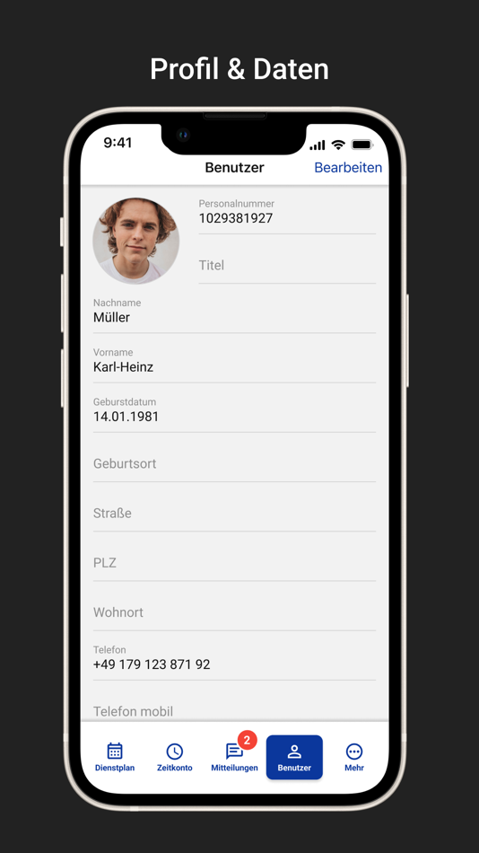 #5. TIMEOFFICE mobile (iOS) 由: Pradtke GmbH