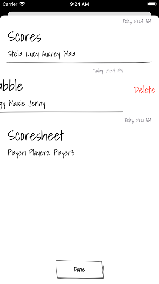 #6. Scoresheet (iOS) 由: Brian Kramer
