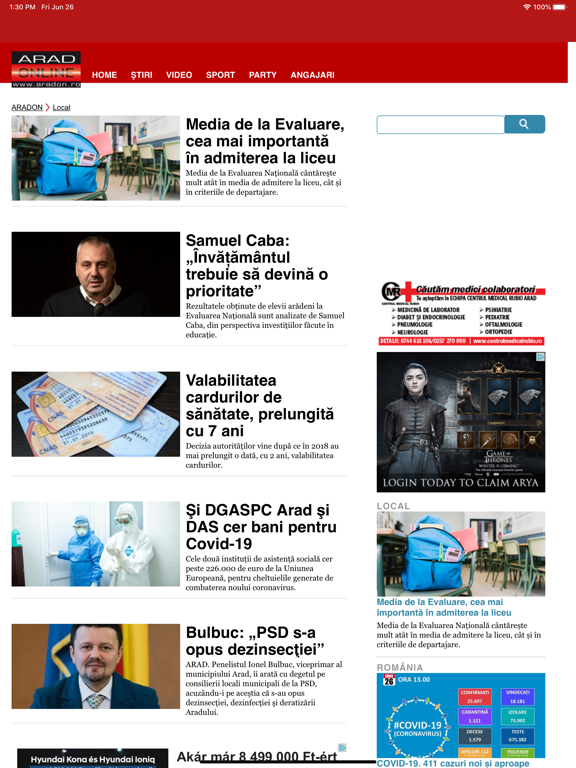 App screenshot