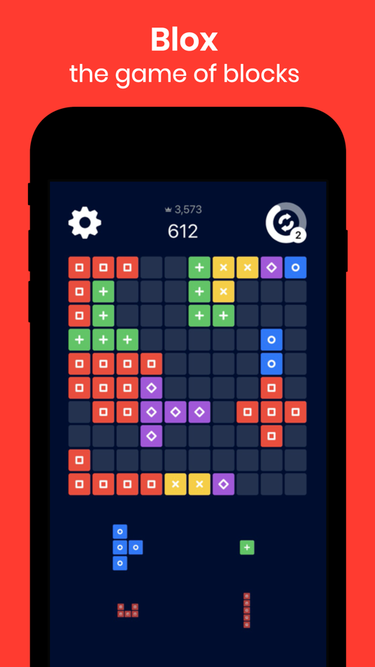 #1. Blox - The Game of Blocks (iOS) 由: Ailton Vieira Pinto Filho