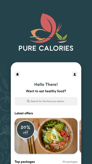 Pure Calories Screenshot