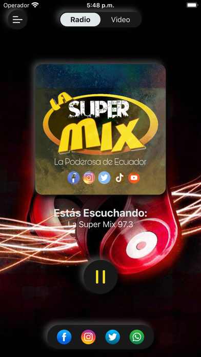 La Super Mix 97.3 Screenshot