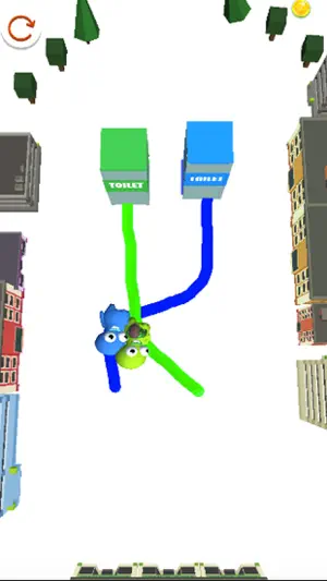 Toilet Rush Race: Puzzle Draw screenshot 4