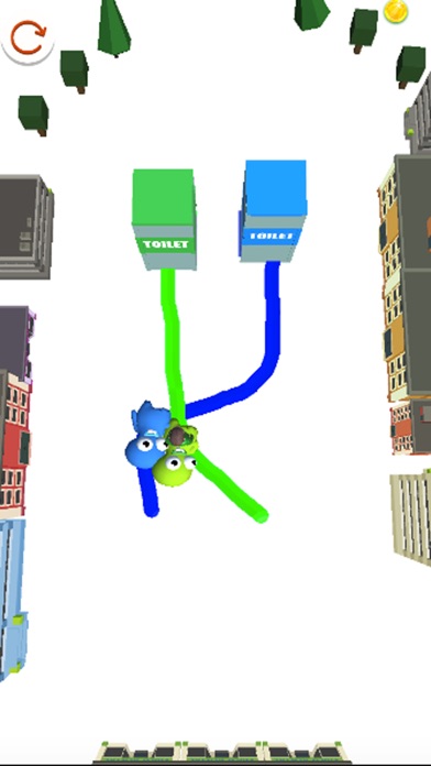 Toilet Rush Race: Puzzle Draw Screenshot