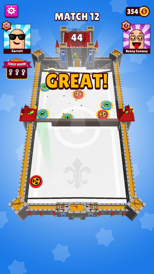 #4. Disc Wars! (iOS) By: OVIVO Games