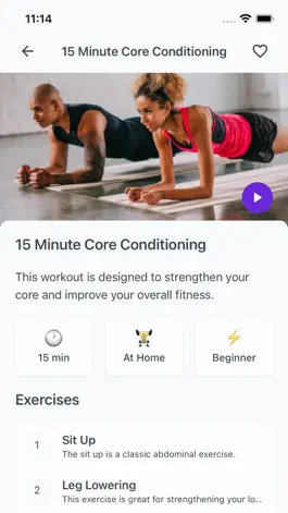 Game screenshot Fitcare - Workout Planner hack