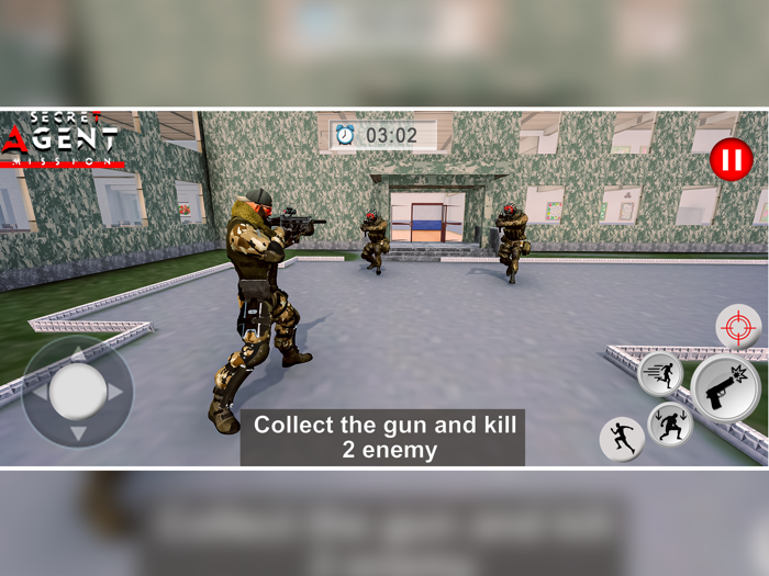 Secret Mission 3D Spy Games