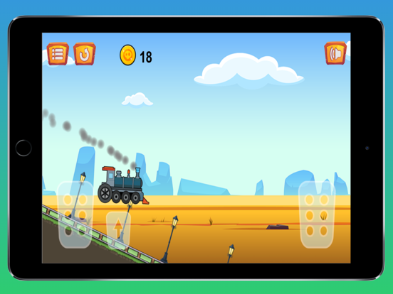 Hill Train Racing iPad screenshot