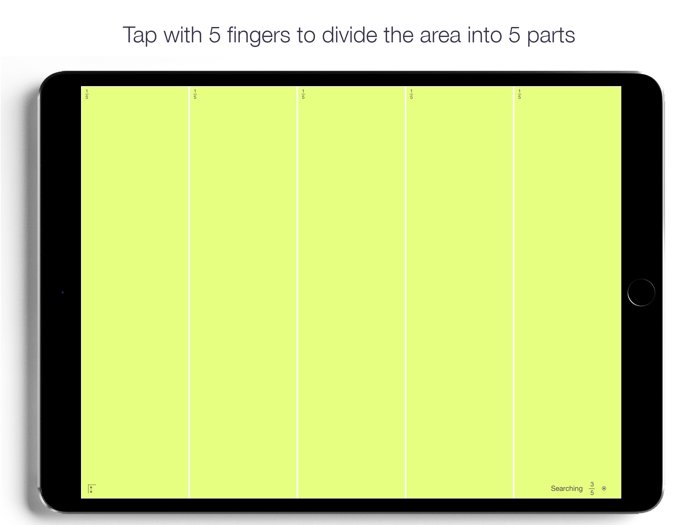 Multi-touch Fractions