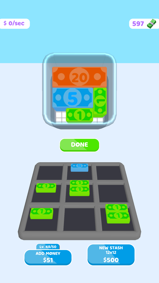 #7. Fill The Stash (iOS) 由: Marula Games OU