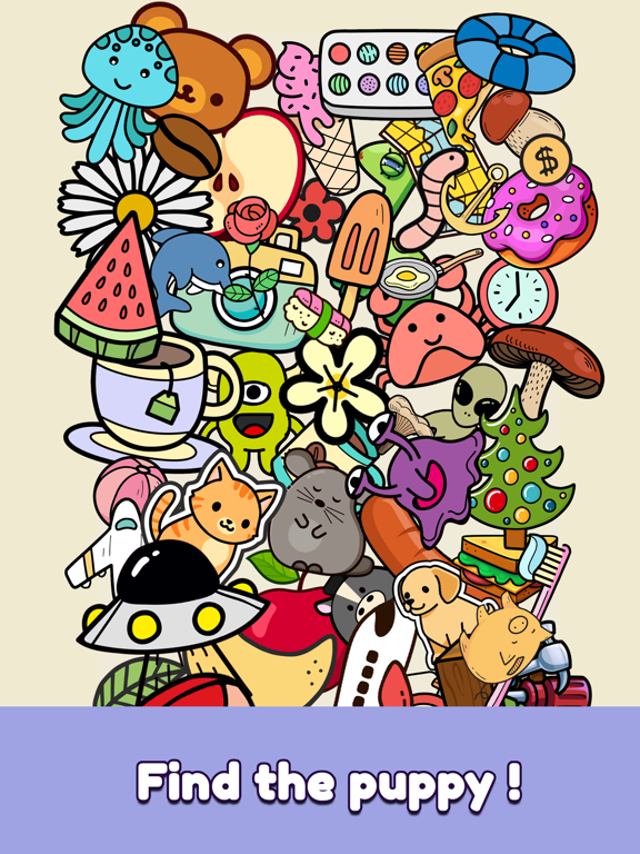 Hidden Puzzle iPad screenshot 4 - Games app