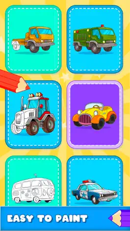 Game screenshot Раскраски автомобилей игра mod apk