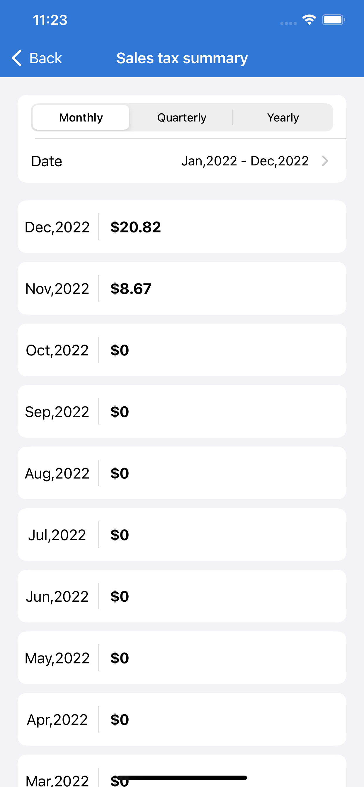 Bookkeeping App