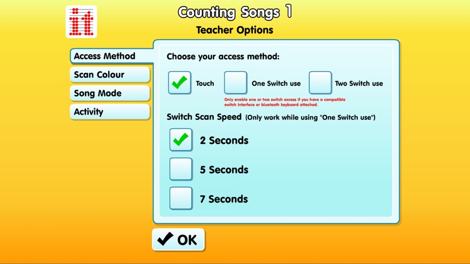 #5. Counting Songs 1 (iOS) Podle: Inclusive Technology Ltd