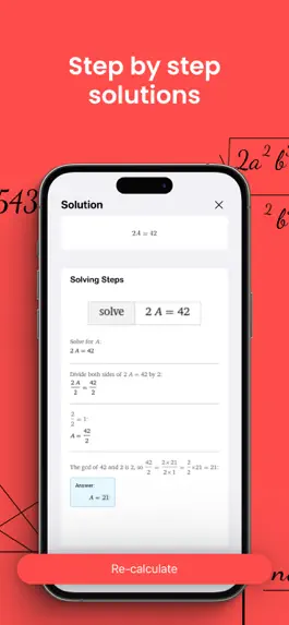 Game screenshot Photo Math Scanner apk