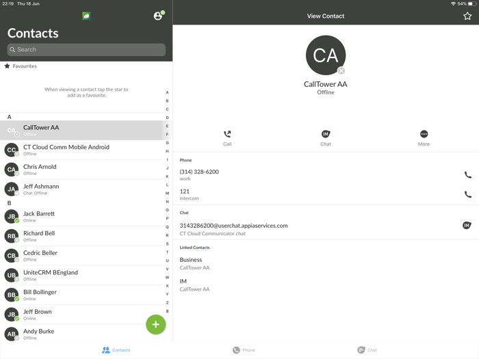 CT Cloud Communicator