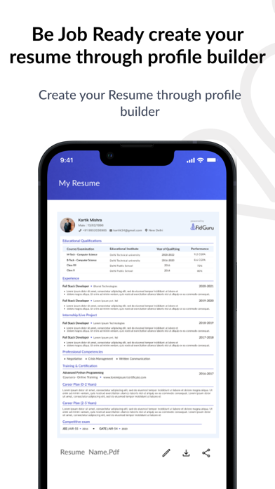 App screenshot