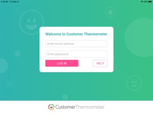 Customer Thermometer screenshot #1 for iPad