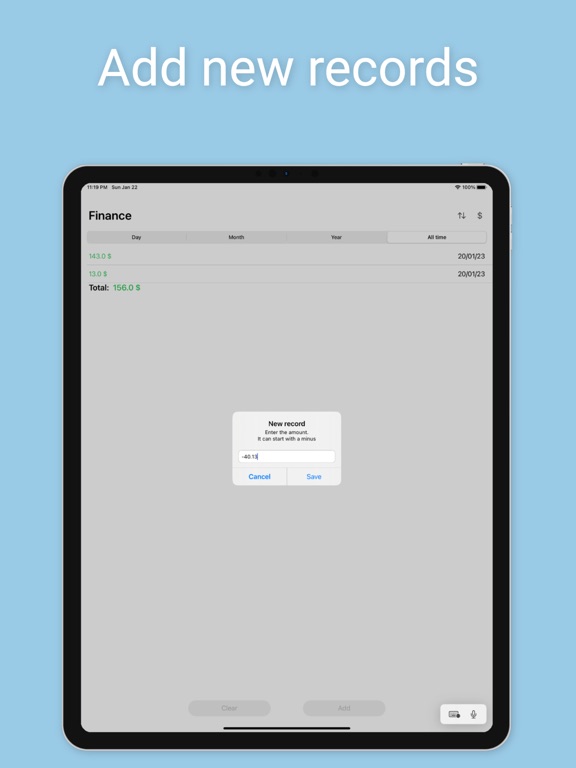 Screenshot #5 pour FinKeeper